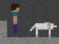 Gêm Steve a Blaidd  ar-lein