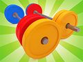 Gêm Pos Didoli Barbell  ar-lein