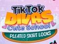 Gêm Sgert blethedig ysgol giwt TikTok Divas yn edrych  ar-lein