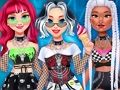 Gêm Tywysogesau Rave Fashion Style Dress Up  ar-lein