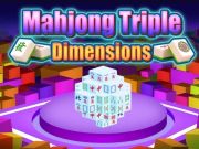 Gêm Dimensiynau Triphlyg Mahjong  ar-lein