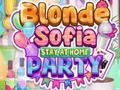 Gêm Parti Aros Gartref Sofia Blonde  ar-lein