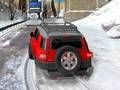 Gêm Jeep Gyrru Gaeaf Trwm  ar-lein