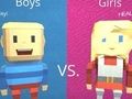 Gêm Kogama: Parkour Girls vs Boys ar-lein