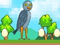 Gêm Anghenfil y gog yn erbyn Crow  ar-lein