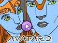 Gêm Llyfr Lliwiau Avatar 2  ar-lein