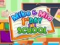 GĂȘm Diwrnod 1af Mike A Mia Yn yr Ysgol ar-lein GĂȘm Diwrnod 1af Mike A Mia Yn yr Ysgol ar-lein