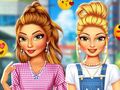 Gêm Gwisgoedd Jeans Rhwygo Super Girls  ar-lein