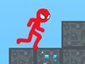 Gêm Stickman Blockworld Parkour 2 ar-lein