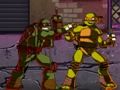 Gêm Crwbanod Mutant Ninja yn eu harddegau VS Power Rangers: Gwrthdaro Arwyr Ultimate  ar-lein