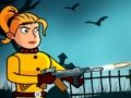 Gêm Heliwr Merched Ricochet Zombie  ar-lein