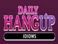 Gêm Idiomau HangUp Dyddiol  ar-lein
