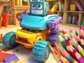 Gêm Llyfr Lliwio: Trawsnewid Car Robot  ar-lein
