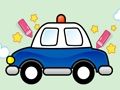 Gêm Hawdd i Beintio Car Heddlu  ar-lein