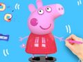 Gêm Llyfr Lliwio: Peppa Pig  ar-lein