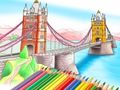 Gêm Llyfr Lliwio: London Bridge  ar-lein