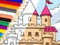 Gêm Llyfr Lliwio: Castell  ar-lein