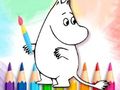Gêm Llyfr Lliwio: Moomin  ar-lein