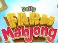 Gêm Mahjong fferm bob dydd ar-lein