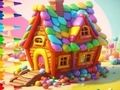 Gêm Llyfr Lliwio: Candy House  ar-lein