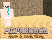 Gêm MC Parkour Noob a babi noob ar-lein