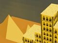 Gêm Pentyrru Adeilad Anialwch  ar-lein