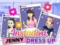 Gêm Instadiva Jenny Gwisgo Fyny  ar-lein