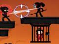 Gêm Rhyfelwr Stickman Ninja  ar-lein