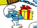 Gêm Y smurfs y Nadolig diwethaf  ar-lein