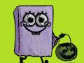 Gêm Llyfr Lliwio Calan Gaeaf SpongeBob  ar-lein