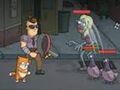 Gêm Senya ac Oscar yn erbyn Zombies  ar-lein