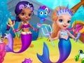Gêm Mermaid Ciwt Gwisgo Fyny  ar-lein