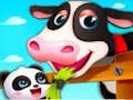 Gêm Fferm Anifeiliaid Babanod Panda  ar-lein