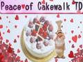 Gêm Heddwch TD Cakewalk ar-lein