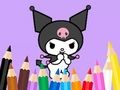 Gêm Llyfr Lliwio: Bag Cario Kuromi  ar-lein