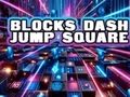 Gêm Blociau Dash Naid Sgwâr  ar-lein