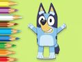 GĂȘm Llyfr Lliwio: Happy Bluey ar-lein GĂȘm Llyfr Lliwio: Happy Bluey ar-lein