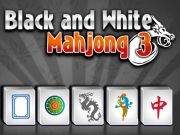 Gêm Mahjong Du a Gwyn 3  ar-lein