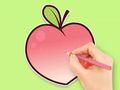Gêm Llyfr Lliwio: Peach  ar-lein