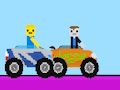 Gêm Gyrrwr Obby vs Noob ar-lein