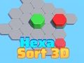Gêm Trefnu Hexa 3D  ar-lein