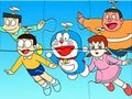 GĂȘm Pos Jig-so: Doraemon yn Hedfan ar-lein GĂȘm Pos Jig-so: Doraemon yn Hedfan ar-lein