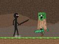 Gêm Stickman: Ffordd Warrior ar-lein