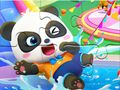Gêm Pos Jig-so: Parc Dŵr Panda Babanod  ar-lein