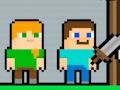 Gêm Alex a Steve Adventures yn Arbed  ar-lein