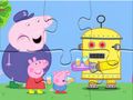Gêm Pos Jig-so: Peppa Robot  ar-lein