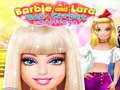 Gêm Her Carped Coch Barbie a Lara  ar-lein