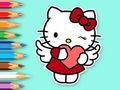 Gêm Llyfr Lliwio: Love Kitty  ar-lein