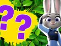 Gêm Cwis Plant: Beth Ydych Chi'n Gwybod Am Zootopia  ar-lein