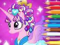 Gêm Llyfr Lliwio: Merlod Princess  ar-lein